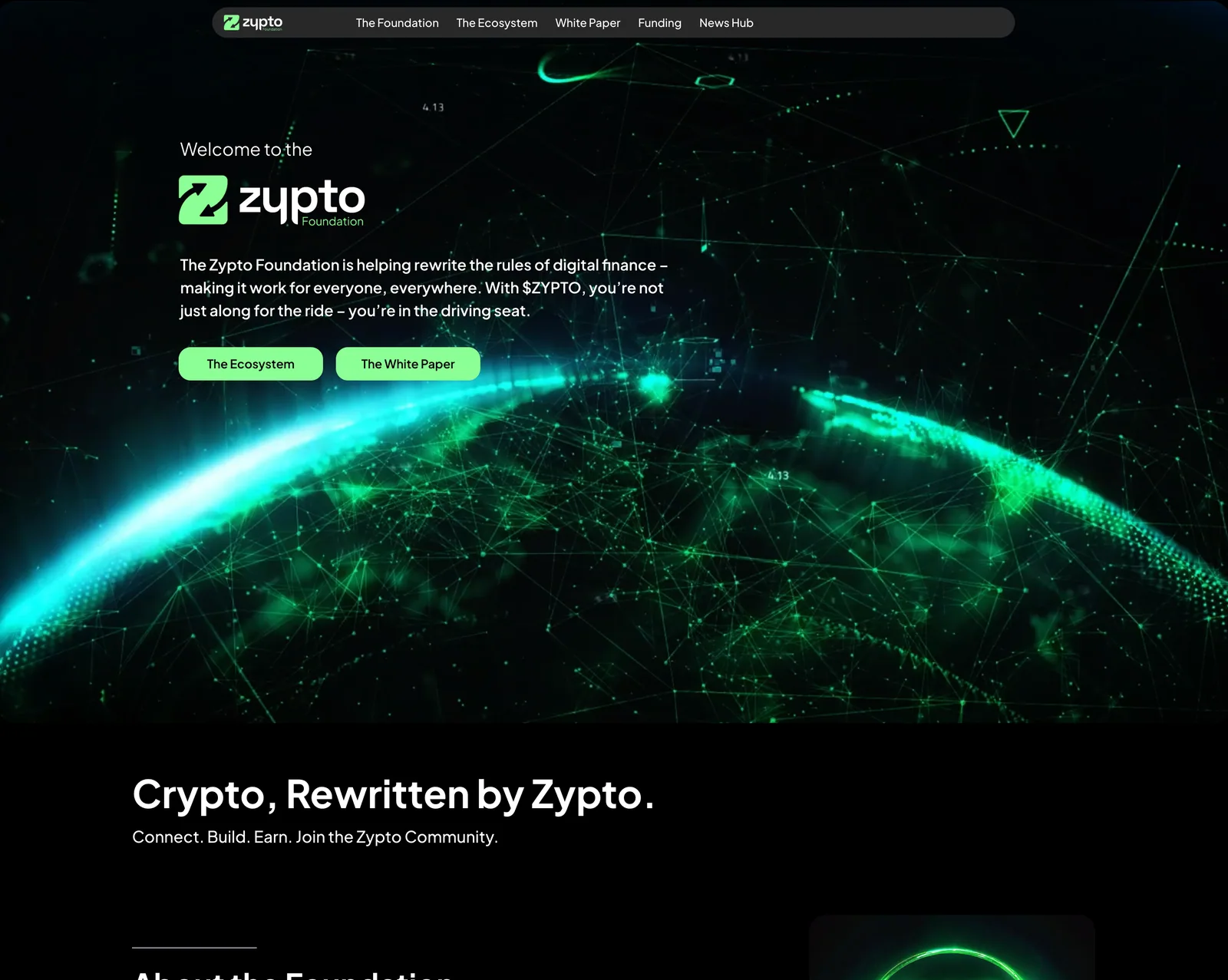 Zypto Foundation — превʼю проєкту
